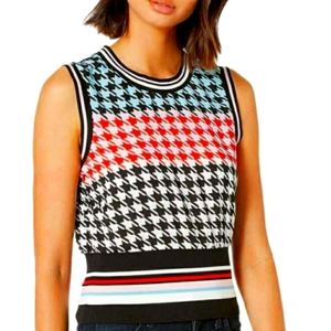 NWT - Juicy Couture Black Label sleeveless banded waist shirt.